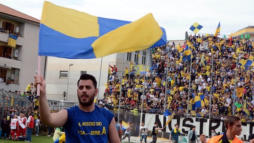 Frosinone in festa. Promosso in serie A!