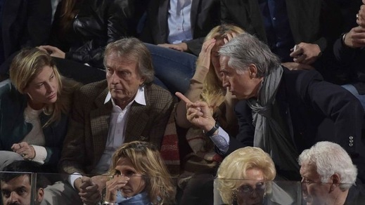 FOTO Internazionali: tifo vip con Lippi, Bonolis e Montezemolo