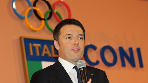 Renzi: «Contento per la Juve, soffro per la Fiorentina»