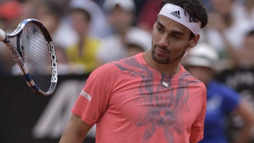 Classifica Atp: Fognini su. Seppi rimane stabile
