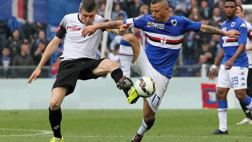 Samp, tattica e tiri: Palombo in gruppo