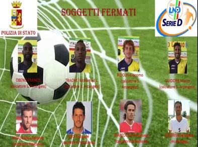 Calcioscommesse, scarcerati i cinque arrestati a Rimini