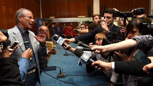 Zamparini: «La frase sulla mafia era solo una battuta»