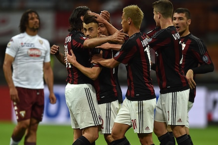 El Shaarawy-Pazzini, tris Milan al Torino