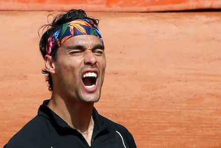 Fognini festeggia il compleanno con l'esordio vincente al Roland Garros