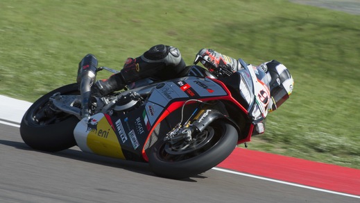 SBK Aprilia, Haslam: «Avrei voluto essere sul podio»