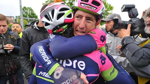 Giro, Modolo vince a Lugano. Contador ancora in rosa