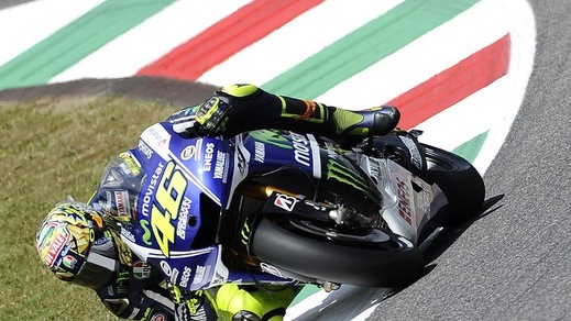 MotoGp, Mugello: la "Decima" a Rossi a 3,50