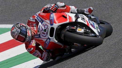 MotoGp, Mugello: Dovizioso bis nelle libere, Rossi nono