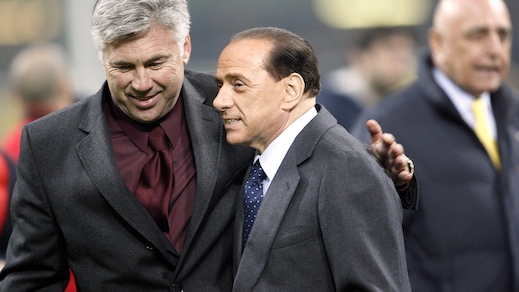 Berlusconi: «Speriamo di convincere Ancelotti. Pronti ad acquisti importanti»