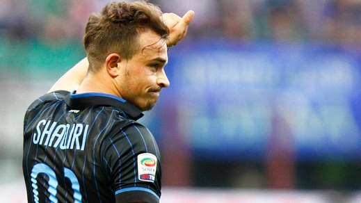 Inter, seduta mattutina. Shaqiri coi compagni