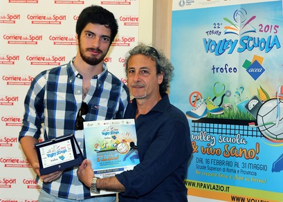 Volley Scuola, le premiazioni al Corriere dello Sport
