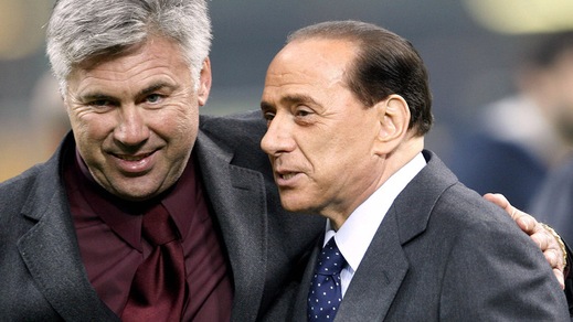 Berlusconi: «Ancelotti allenerà il Milan. E Ibra...»