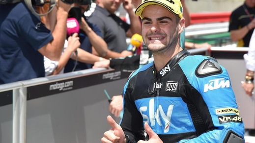 Moto3 Sky Racing Team VR46, Fenati: «Avanti così»