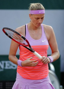 Sorpresa al Roland Garros: fuori la Kvitova