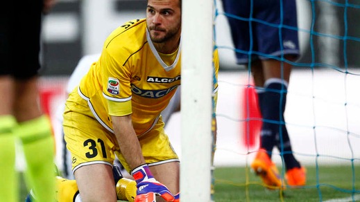 Udinese, firma Karnezis: rinnovo fino al 2019