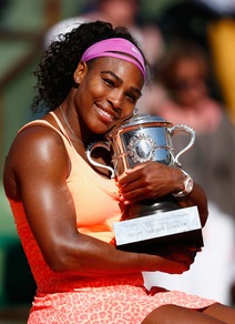 Serena Williams tre volte regina del Roland Garros