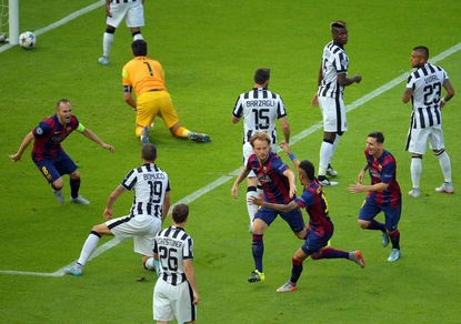 Juventus-Barcellona in diretta: finale Champipons League live