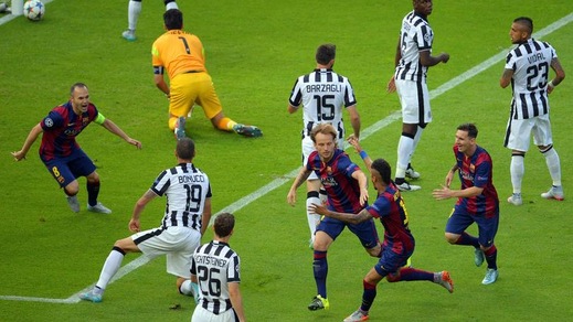 Juventus-Barcellona in diretta: finale Champipons League live