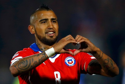 Coppa America, Cile-Ecuador 2-0: Vidal-Vargas gol