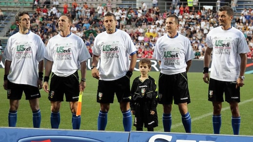 L'arbitro Russo: «Giocatori non aggiungano tensioni»