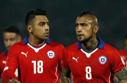 Cile, 5-0 alla Bolivia. E Vidal subito in campo