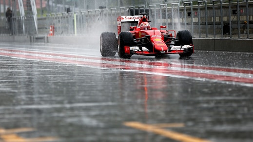 F1: Test Austria fermati dalla pioggia, Fuoco debutta con la Ferrari