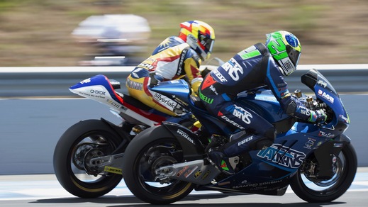 Morbidelli: «Problema alla gomma posteriore»