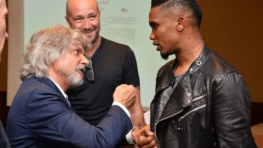Ferrero saluta Eto'o: «Porte sempre aperte»
