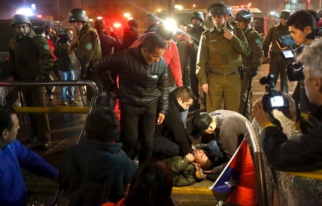 Coppa America, disordini dopo la vittoria del Cile