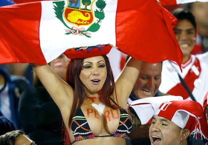 Cile-Perù, lo spettacolo è sugli spalti