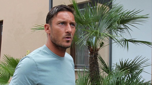 Totti a Wimbledon per tifare Federer