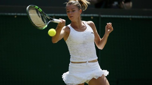 Giorgi da impazzire. Sexy trasparenze a Wimbledon