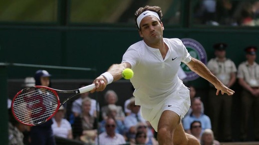 Wimbledon, Federer agli ottavi. Ma cede un set