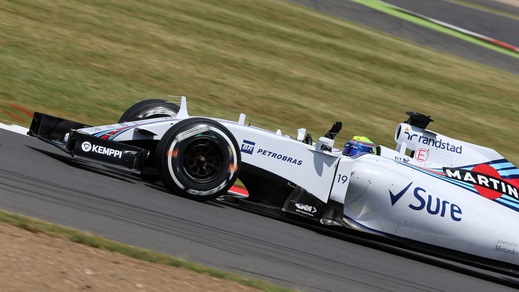 F1, Silverstone: Massa scatta in testa