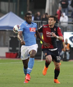 Napoli, Zapata in prestito all'Udinese