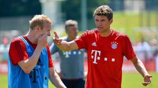 «Mueller-Guardiola, scintille». Manchester United sul tedesco