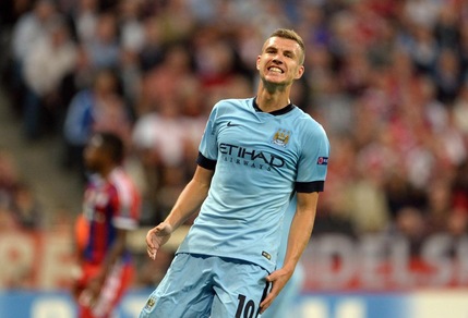 Roma, in Inghilterra: «Dzeko chiede la buonuscita al City»