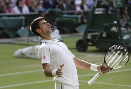 Wimbledon, Djokovic in semifinale con Gasquet, che elimina Wawrinka