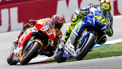 MotoGp Honda, Marquez: «Con Valentino Rossi ho la coscienza a posto»