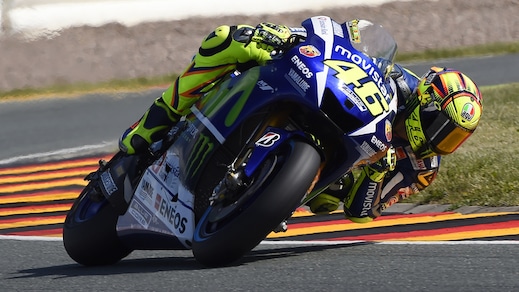 MotoGp Sachsenring, Rossi: «Dovrò partire forte»