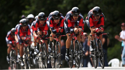 Tour de France: Bmc vince cronosquadre, Froome resta leader