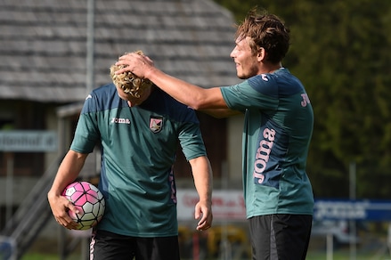 Palermo, non solo lavoro: c'è tempo anche per gli scherzi