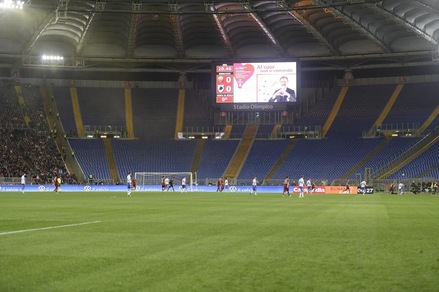 Olimpico, divise in due le curve per motivi di sicurezza