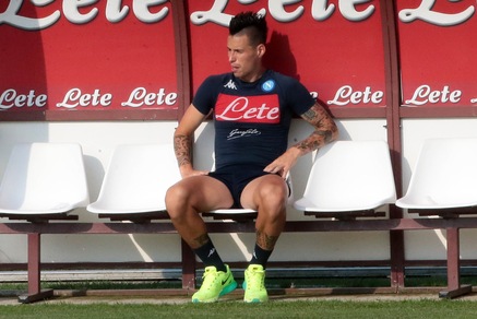 Napoli, Hamsik non si allena: guai muscolari