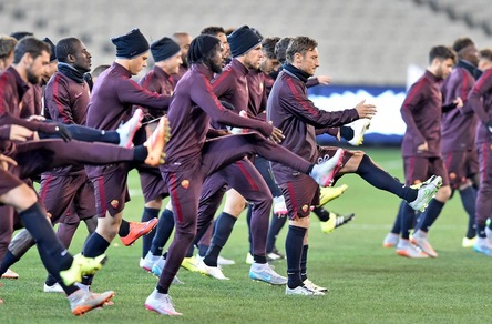 Roma, di nuovo in campo in vista del Real