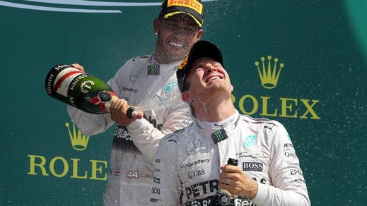 Mercedes, Rosberg: «Io e Hamilton tranquilli, per ora…»