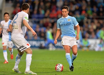 City, Dzeko non convocato: vittoria col Melbourne, decide Nasri