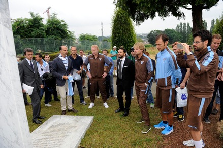 Lazio, visita alla tomba di Bigiarelli