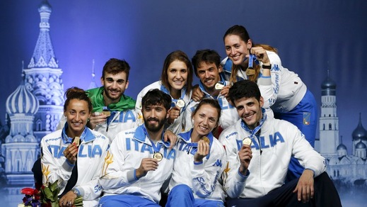 Italia, il fioretto d'oro